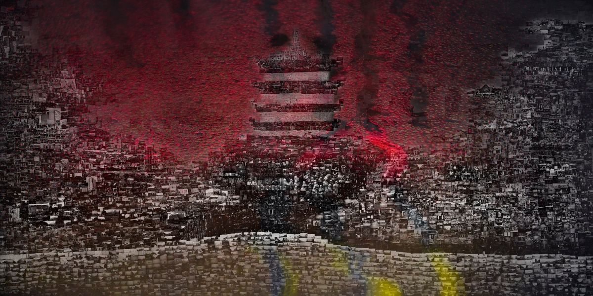 《庚子年》 · 罗勇 · 限量签名摄影版画